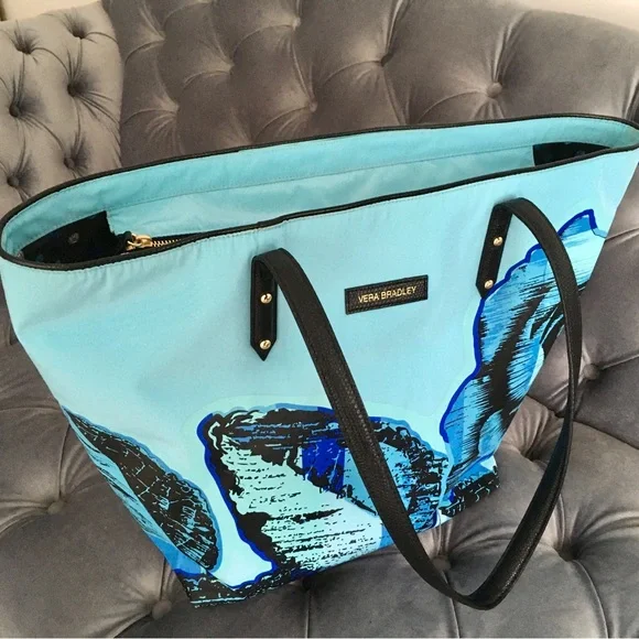 Vera Bradley Large Havana Rose Ella Tote NWOT!!! - Picture 4 of 10